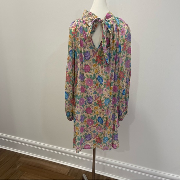 SOLD// Spell Mossy High Neck Mini Dress - Picture 11 of 15